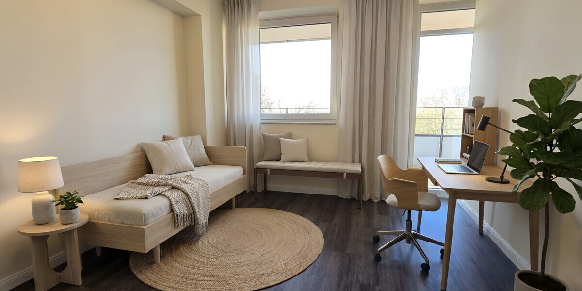 Hoch oben wohnen und die Sonne genießen - Dachgeschoßwohnung Mettmann Metzkausen | Angebot:25919158