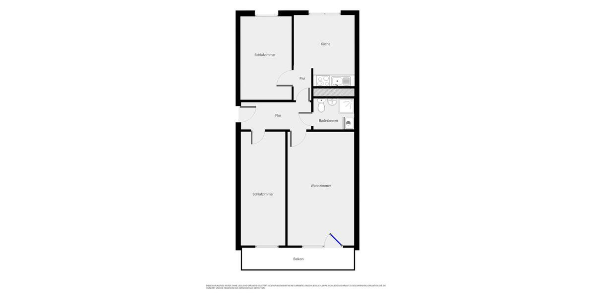 Etagenwohnung Gardelegen - 3 Zimmer, 72 m&sup2;, 216&euro; | Angebot:25379559