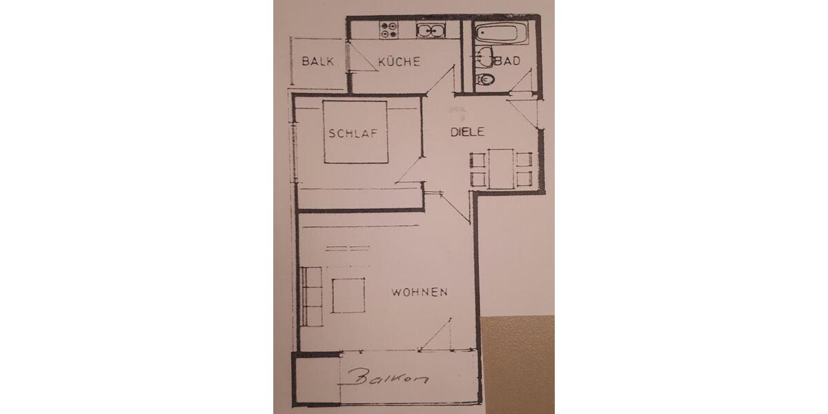 Etagenwohnung Stein - 2 Zimmer, 65 m&sup2;, 715&euro; | Angebot:25942915