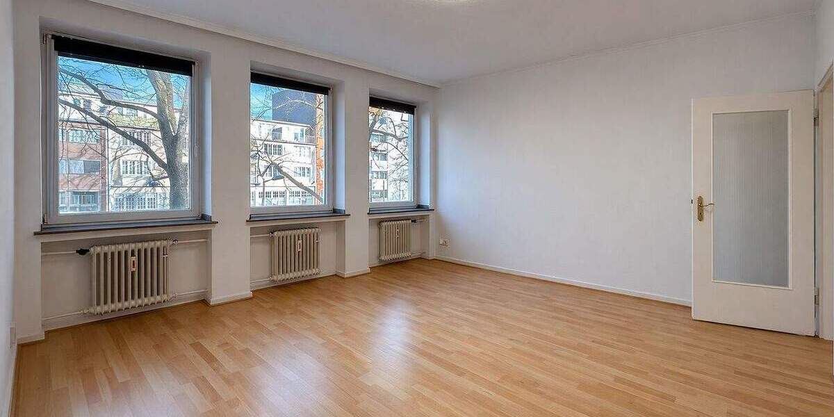 Etagenwohnung Krefeld Stadtmitte - 3 Zimmer, 97 m&sup2;, 625&euro; | Angebot:25796371