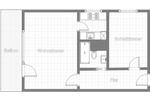 Moderne 2-Zimmer-EG-Wohnung mit Balkon, Einbauküche & Stellplatz 2 zimmer