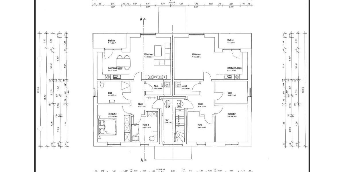 Etagenwohnung Hohn - 3 Zimmer, 82 m&sup2;, 902&euro; | Angebot:26020003