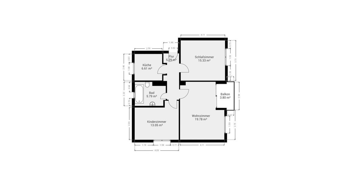 Erdgeschoßwohnung Hofheim am Taunus - 3 Zimmer, 67 m&sup2;, 1.100&euro; | Angebot:24842780