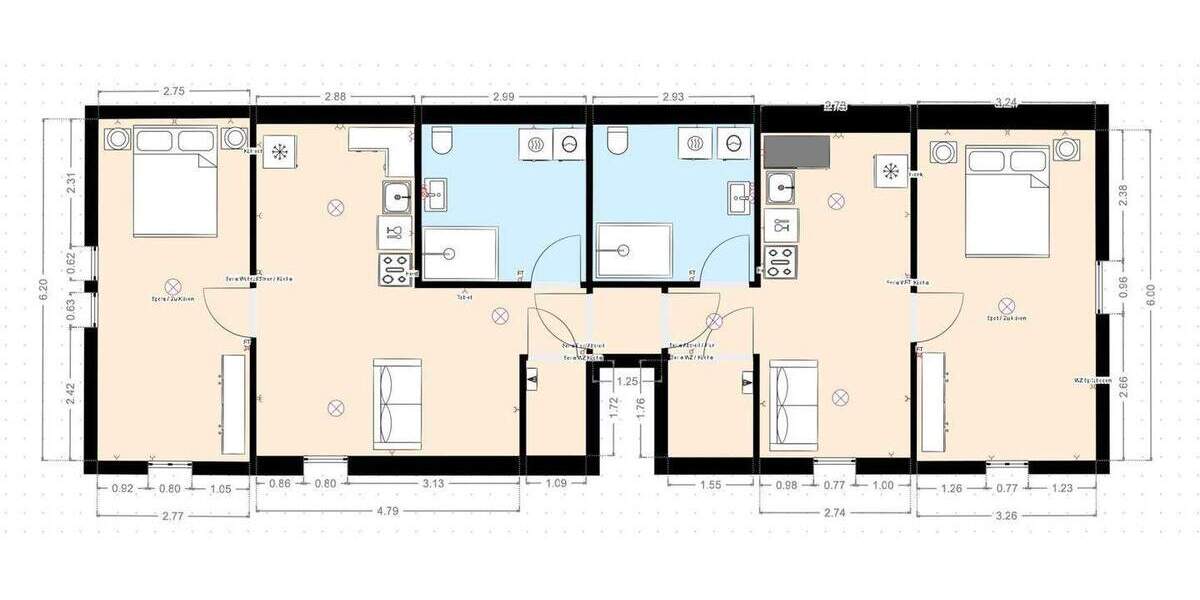 Etagenwohnung Oppenheim - 3 Zimmer, 59 m&sup2;, 893&euro; | Angebot:24846354
