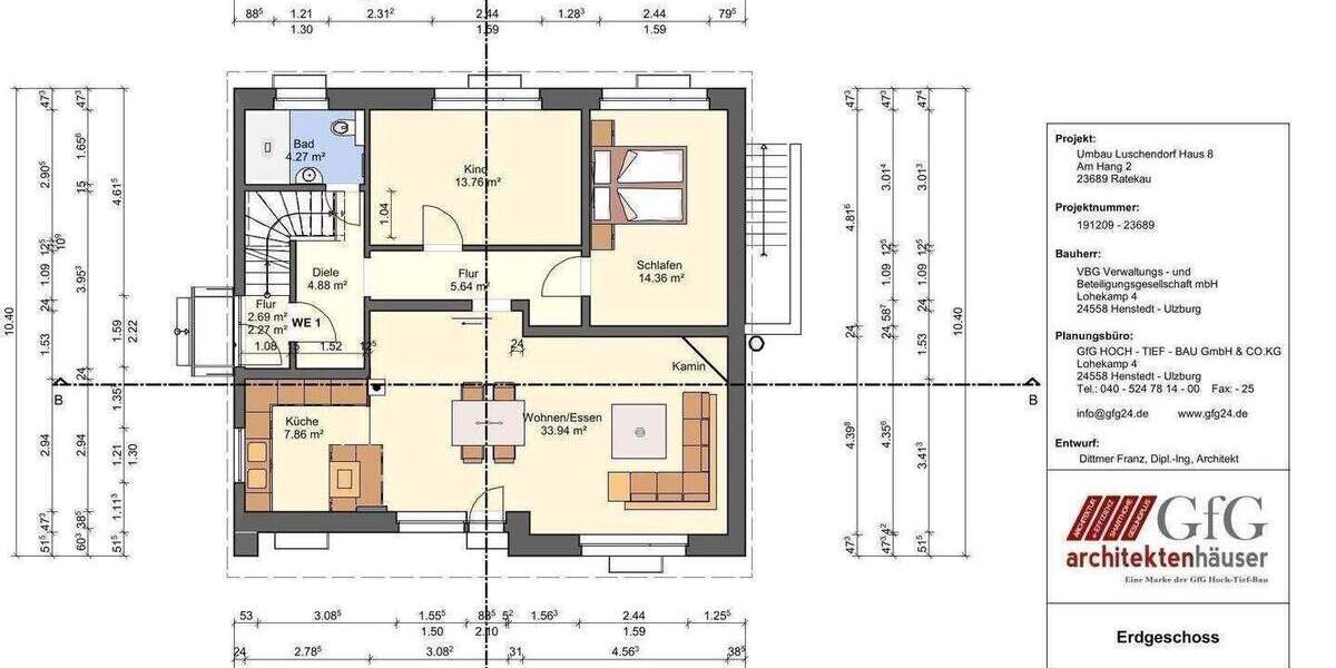 Etagenwohnung Ratekau Luschendorf - 2.498&euro; | Angebot:25743445