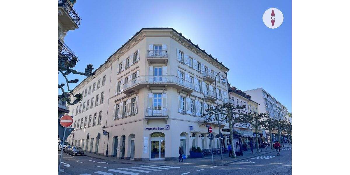 Etagenwohnung Baden-Baden Innenstadt - 2 Zimmer, 128 m&sup2;, 1.480&euro; | Angebot:26543840
