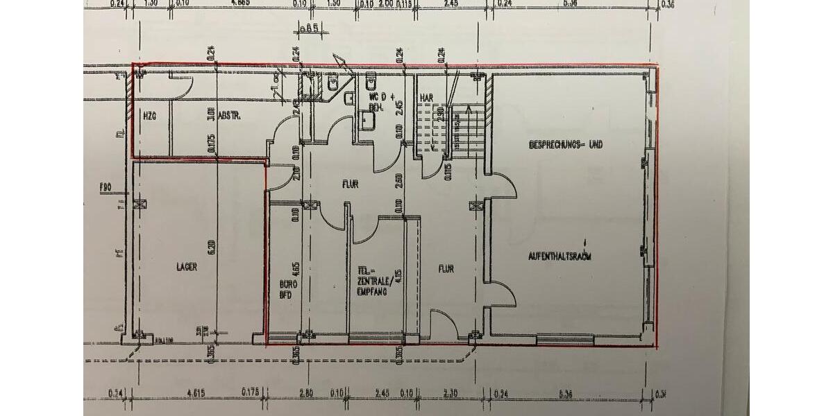 *280 qm* Büroräume zu Vermieten in Hamm Zentrum PROVISIONSFREI zimmer