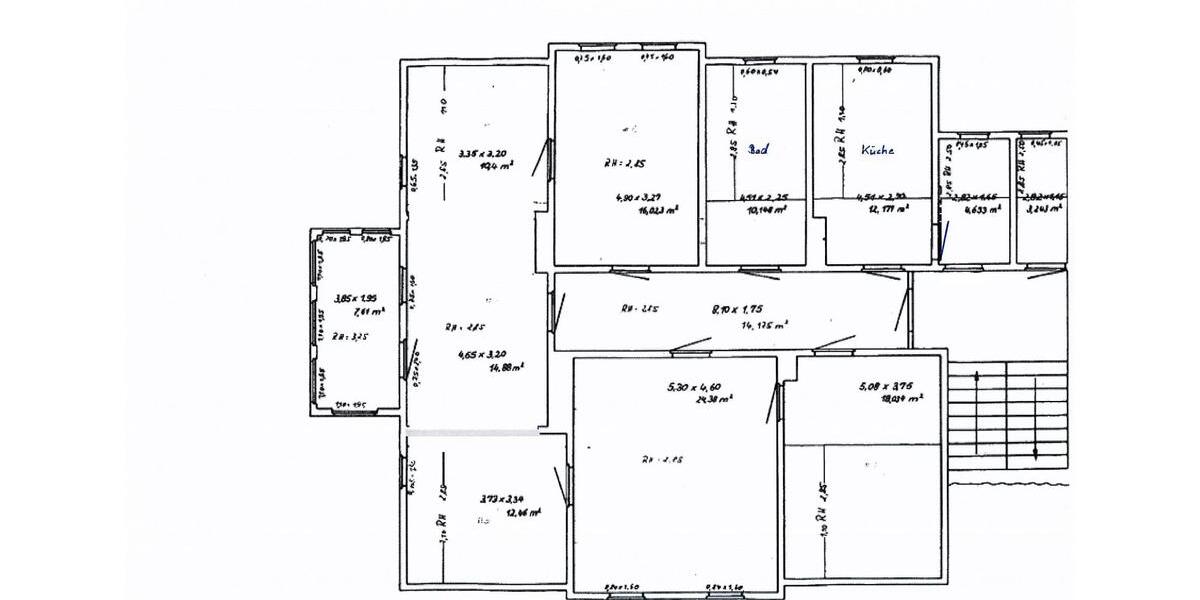 Dachgeschoßwohnung Eisenach - 4 Zimmer, 138 m&sup2;, 970&euro; | Angebot:21987915