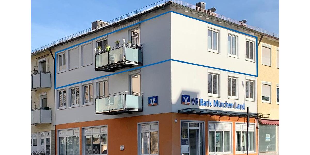 Etagenwohnung Geretsried - 3 Zimmer, 97 m&sup2;, 1.450&euro; | Angebot:24803138