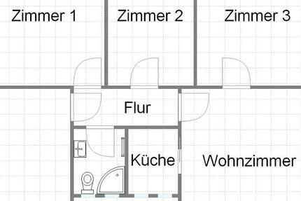 Wohnung Vellmar - 4 Zimmer, 92 m&sup2;, 750&euro; | Angebot:27577414