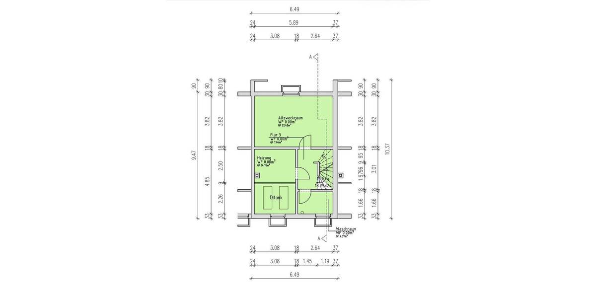 Reihenmittelhaus Zeven - 4 Zimmer, 95 m&sup2;, 1.050&euro; | Angebot:26787570
