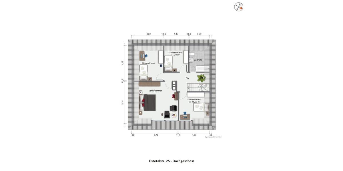 Einfamilienhaus Hollenstedt - 6 Zimmer, 150 m&sup2;, 2.000&euro; | Angebot:24797828