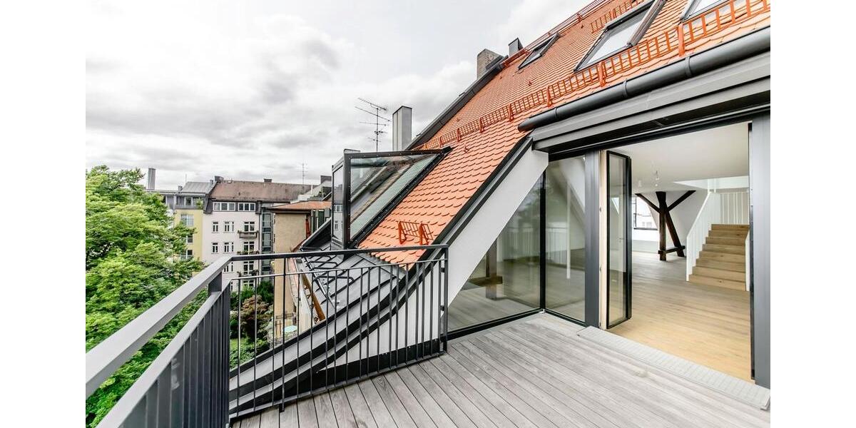 Dachgeschoßwohnung München Au-Haidhausen - 3 Zimmer, 149 m&sup2;, 4.440&euro; | Angebot:26632558