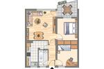 Etagenwohnung Dortmund Hombruch - 3 Zimmer, 70 m&sup2;, 581&euro; | Angebot:25330805