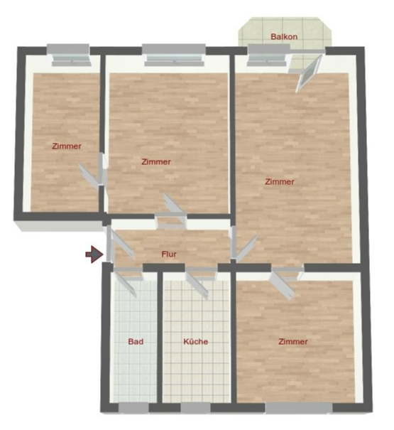 4 Zimmer Wohnung im Urlaubsort Schierke 4 zimmer