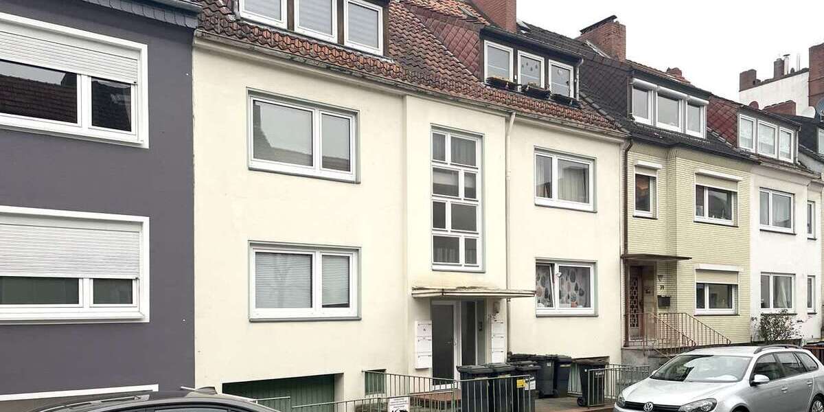 Etagenwohnung Bremen Findorff - 2 Zimmer, 49 m&sup2;, 520&euro; | Angebot:27056224