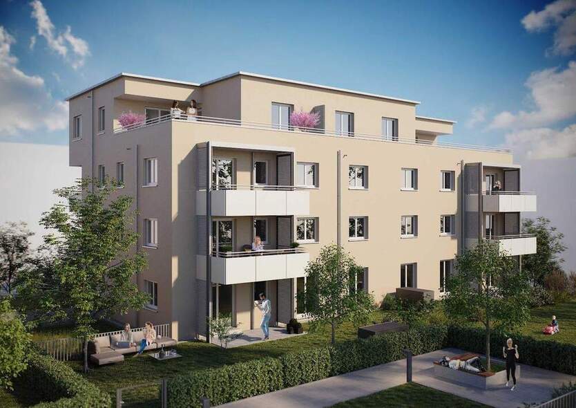 Neuwertig: Schöne 2-Zimmerwohnung mit Loggia 2 zimmer