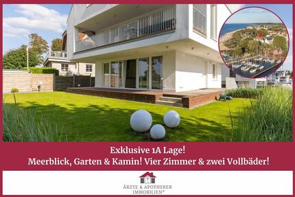 Exklusive 1A Lage! Meerblick, Garten & Kamin! Vier Zimmer & zwei Vollbäder! 4 zimmer