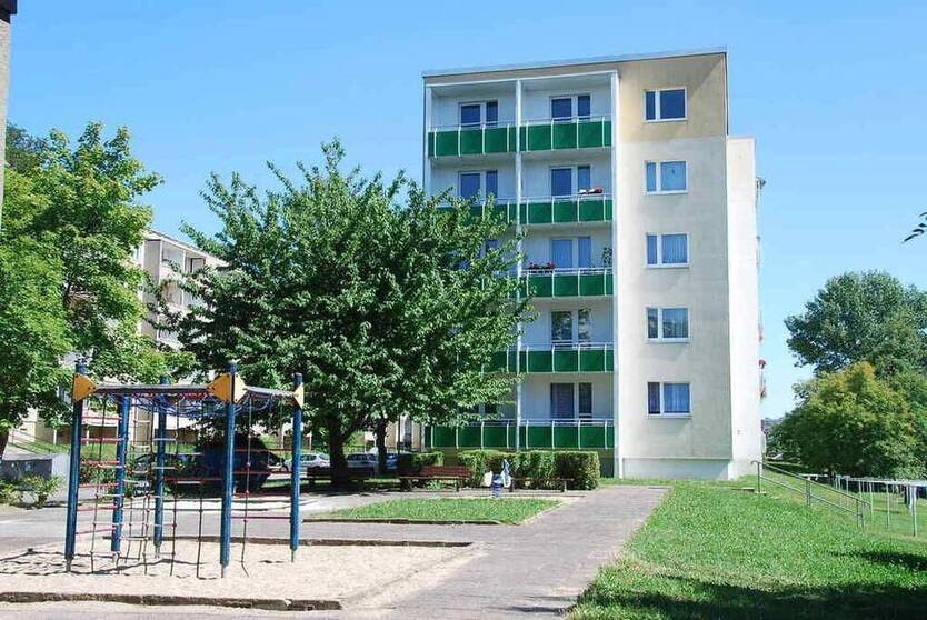 Nahe Zeisigwald gelegene 3-Raaum-Wohnung mit Balkon