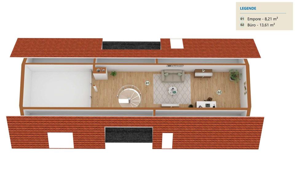 Maisonettenwohnung Zell am Harmersbach - 4 Zimmer, 126 m&sup2;, 1.250&euro; | Angebot:26249342