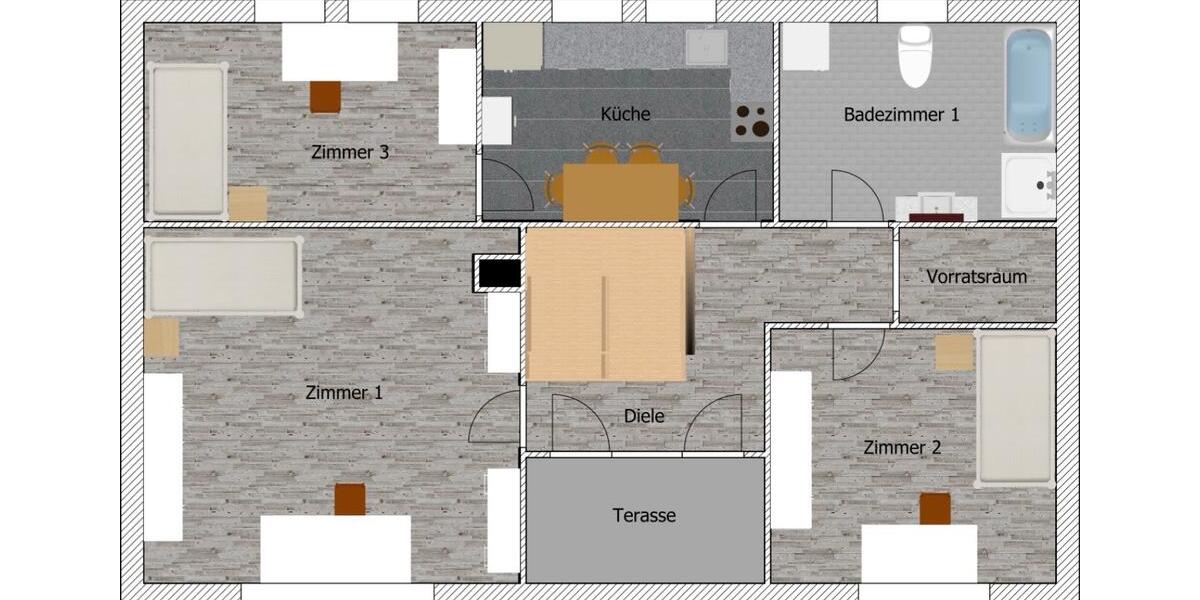 Wohnen auf Zeit Ilvesheim - 1 Zimmer, 15 m&sup2;, 480&euro; | Angebot:24787719