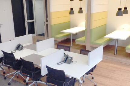 Schöne Tageslicht-Arbeitsplätze in der Oststadt von Mannheim - All-in-Miete zimmer