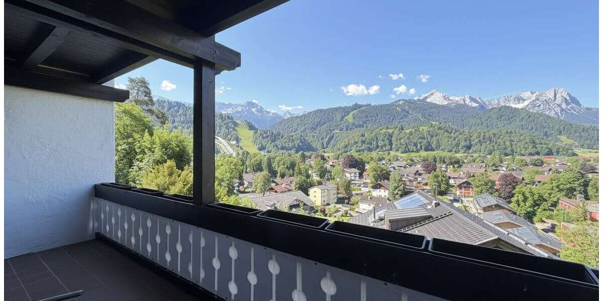 Etagenwohnung Garmisch-Partenkirchen Partenkirchen - 3 Zimmer, 83 m&sup2;, 1.500&euro; | Angebot:26783987