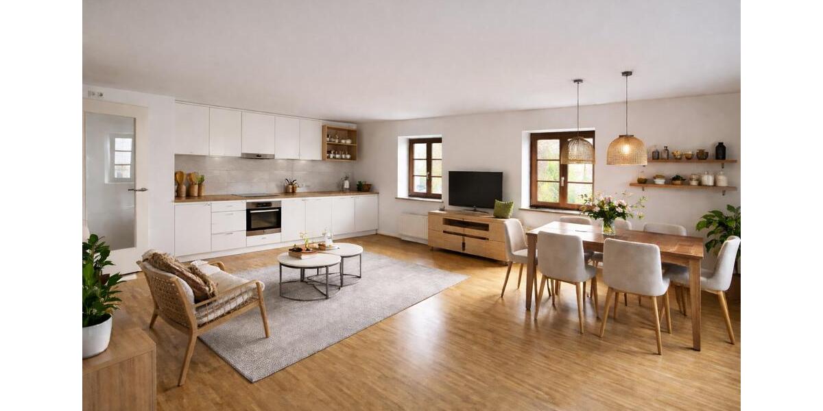 Etagenwohnung Röhrmoos - 3 Zimmer, 78 m&sup2;, 1.200&euro; | Angebot:26211114