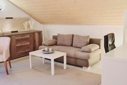 Möblierte 3 bis 4-Zi.-Whg. - zentral & ruhig (Langensteinbach) 4 zimmer