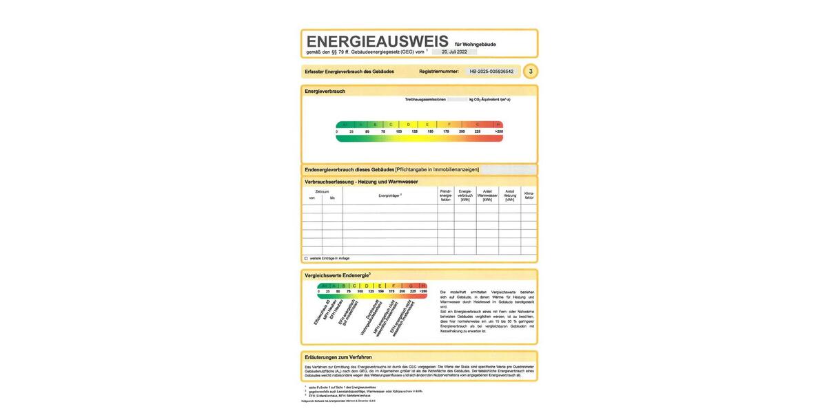 Etagenwohnung Bremen Hemelingen - 3 Zimmer, 66 m&sup2;, 970&euro; | Angebot:26234717