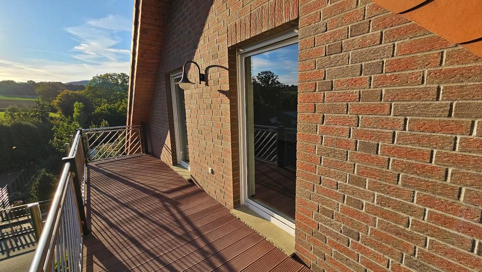 42m² (60m²) 2 Zimmer DG-Wohnung in Kalletal Kalldorf mit Balkon 2 zimmer