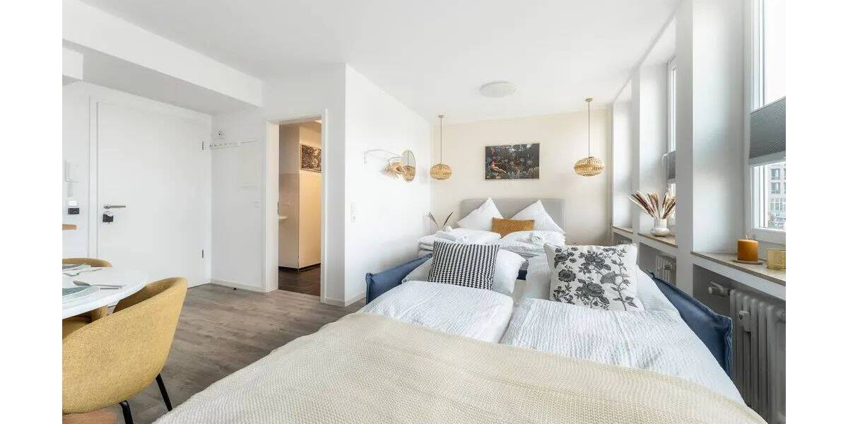 Etagenwohnung Kassel Mitte - 2 Zimmer, 45 m&sup2;, 1.550&euro; | Angebot:26631785