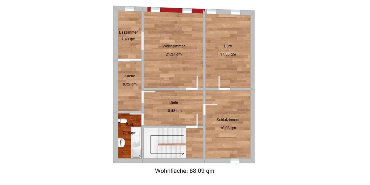 3,5 Zimmer Wohnung in Bad Königshofen 3.5 zimmer