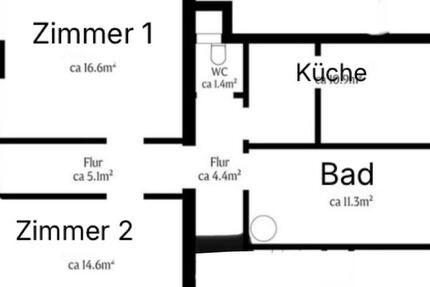 Wohnung WG Zimmer vermieten 2 zimmer