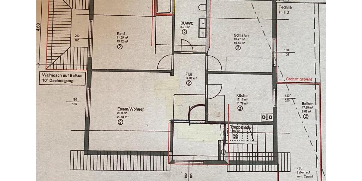 Wohnung 3 - Zimmer OT Legelshurst 3 zimmer