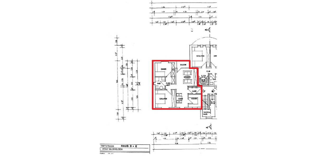Etagenwohnung Haldensleben - 3 Zimmer, 71 m&sup2;, 580&euro; | Angebot:26811970