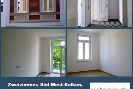 Qualitative Erdgeschoss- WE mit Balkon, FB-Heizung, Bad mit Dusche, Wanne, Fenster 2 zimmer