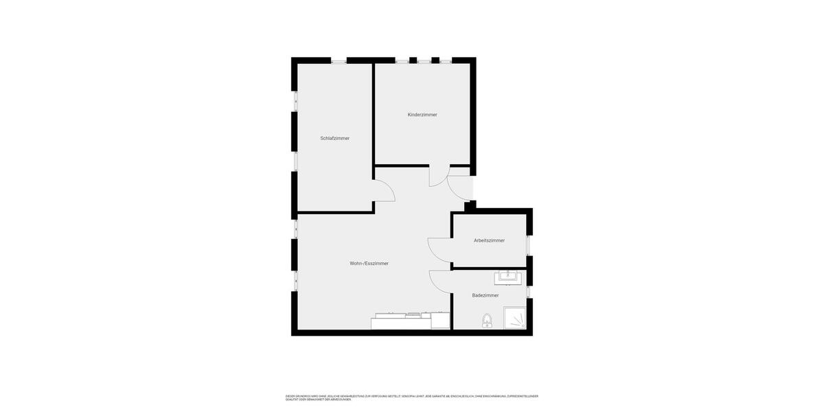 Etagenwohnung Kirchhain - 4 Zimmer, 75 m&sup2;, 1.119&euro; | Angebot:25932472