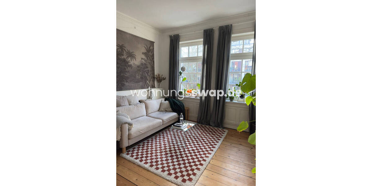 Etagenwohnung Hamburg Eimsbüttel - 3 Zimmer, 62 m&sup2;, 1.200&euro; | Angebot:26147206