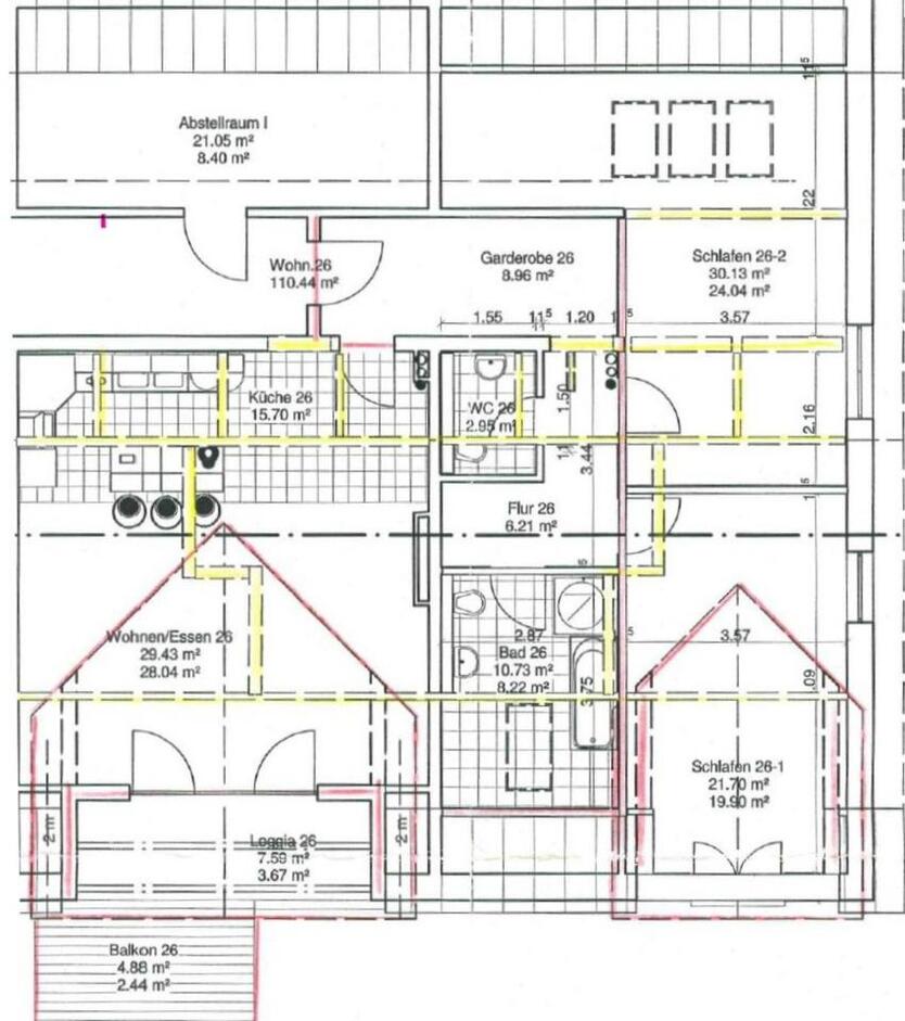Hochwertige 3 Zimmer Dachgeschoßwohnung am Uelzener Stadtwald