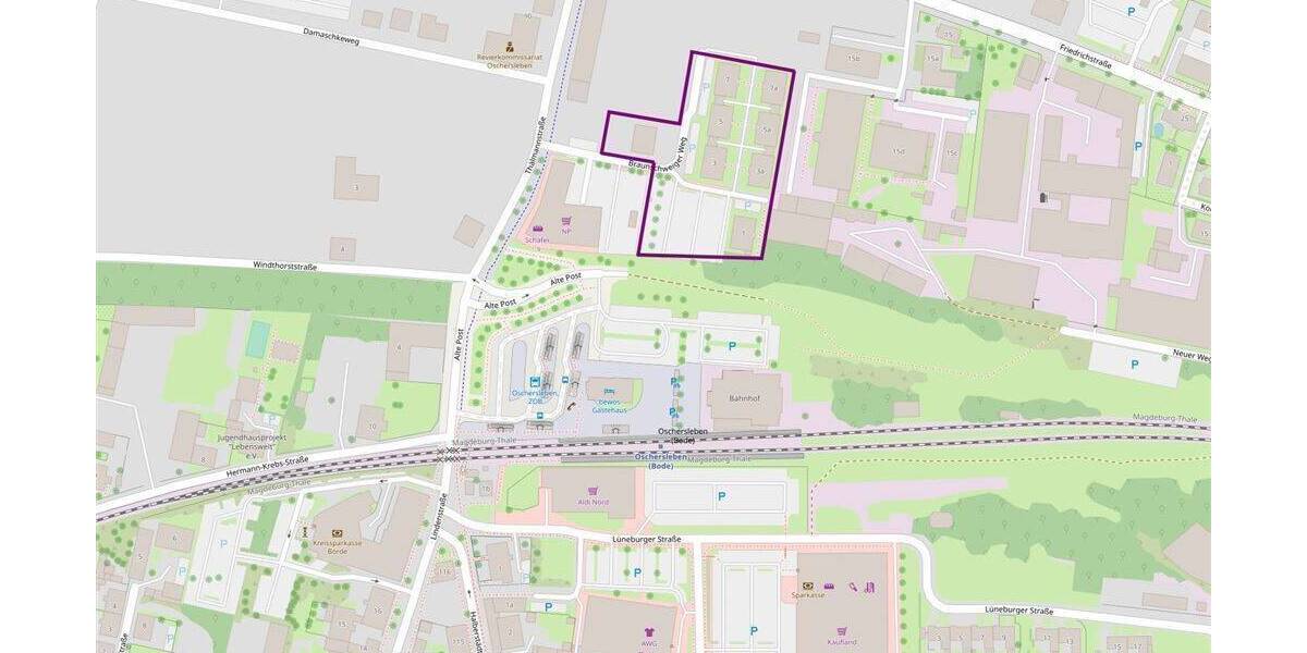 Etagenwohnung Oschersleben - 2 Zimmer, 42 m&sup2;, 380&euro; | Angebot:26065310