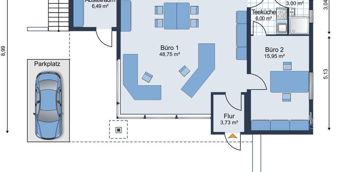 Gewerbeobjekt Geesthacht / Krümmel Krümmel - 2 Zimmer, 64 m&sup2;, 350&euro; | Angebot:25983355