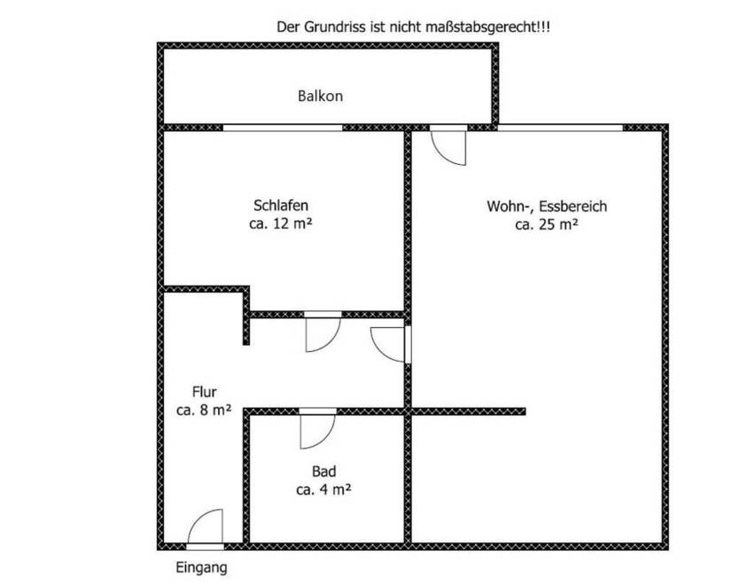 +++Tolle 2-RaumWohnung mit Balkon+++