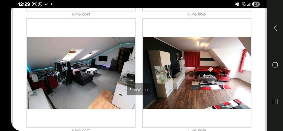 2 Zimmer Dachgeschoßwohnung in Kremmen