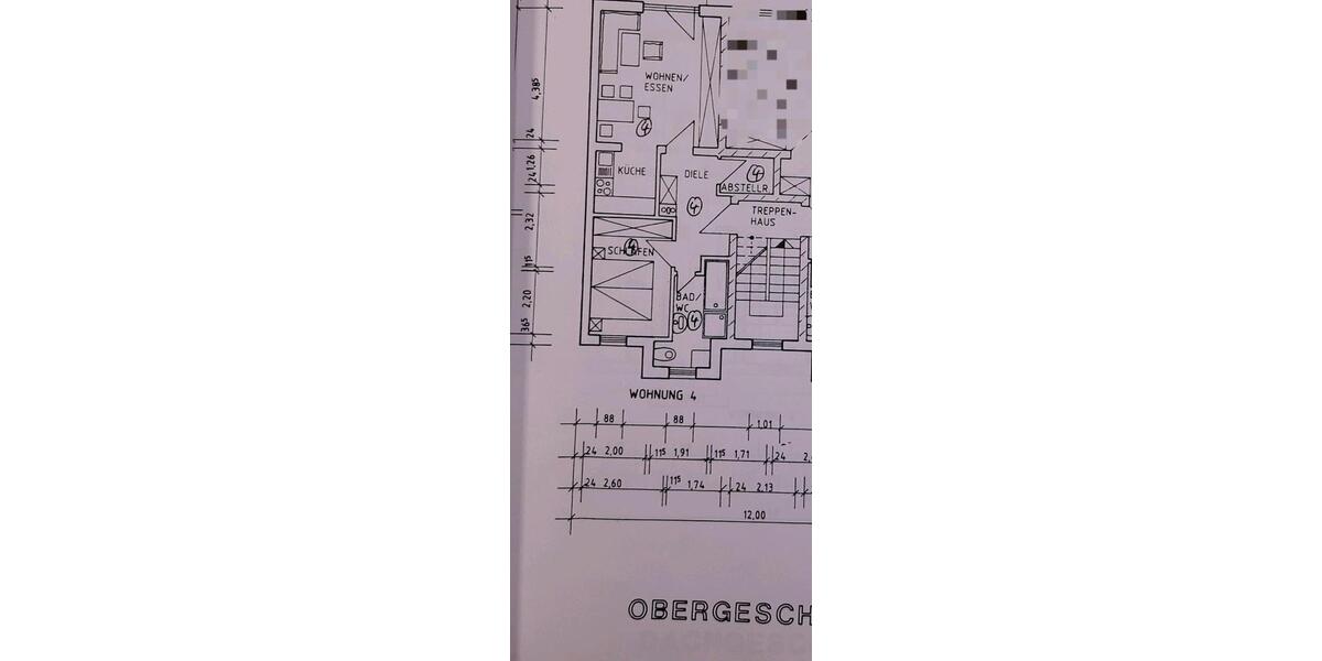 Etagenwohnung Bad Kötzting - 1 Zimmer, 45 m&sup2;, 450&euro; | Angebot:25124482