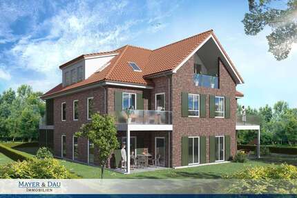 Wohnung zum Mieten in Rastede 915 € 72.9 m² 2 zimmer
