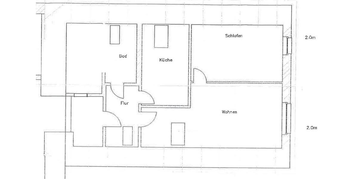 Dachgeschoßwohnung Ostritz - 2 Zimmer, 60 m&sup2;, 420&euro; | Angebot:24582947
