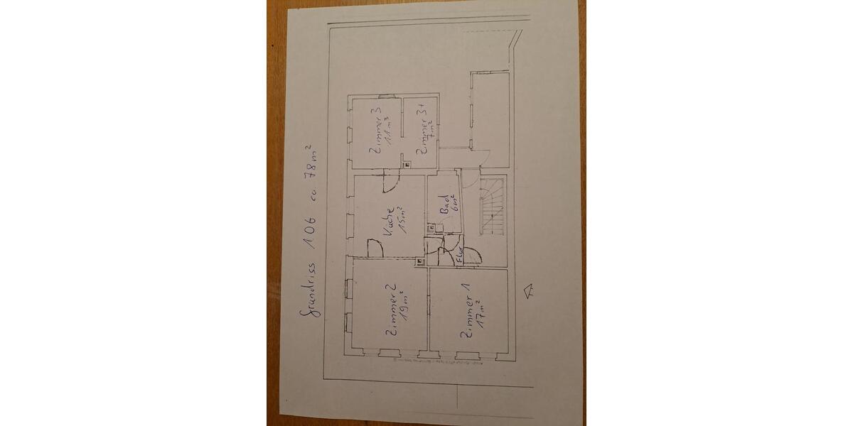 3-Raum-Wohnung in Apolda 3 zimmer