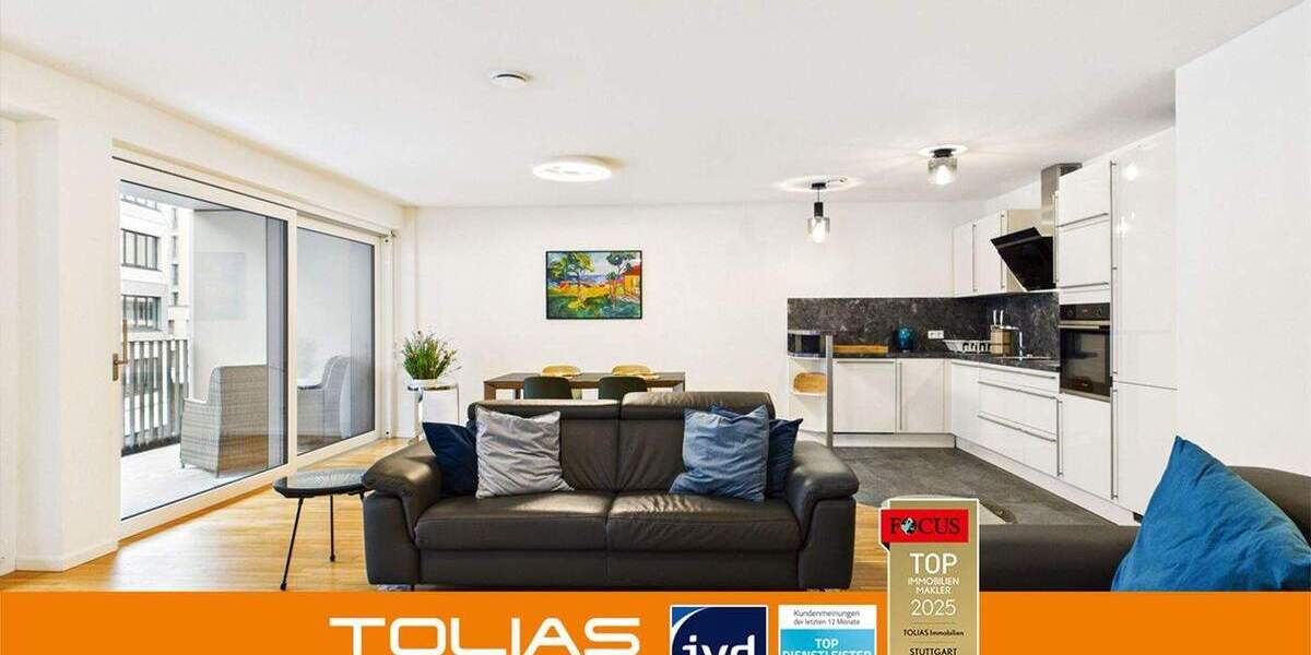 Wohntraum am Killesberg-Park - möbliertes Neubau-Smarthome, Supermarkt um die Ecke 3 zimmer