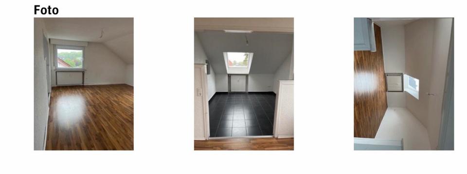 Dachgeschoßwohnung Dortmund Brackel - 3 Zimmer, 79 m&sup2;, 880&euro; | Angebot:26056081